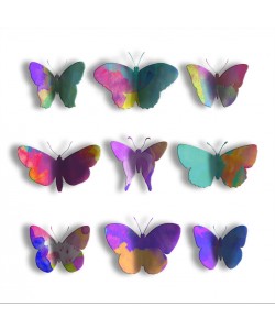 Jace Grey, WATERCOLOR BUTTERFLIES II