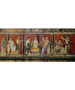Pompeji, Fresko, Dionysische Mysterien