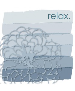Melody Hogan, TRANQUIL SQUARES GRAY I