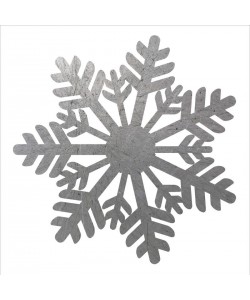 Melody Hogan, SILVER SNOWFLAKES I