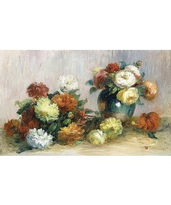Pierre-Auguste Renoir, Blumengebinde (Gerbes De Fleurs). Ca. 1880