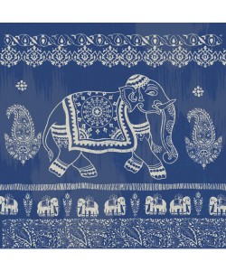 Ophelia & Co, BOHO ELEPHANT BLUE