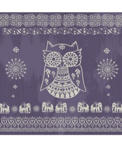Ophelia & Co, BOHO OWL PURPLE