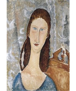 Amadeo Modigliani, Bildnis der Jeanne Hébuterne (Portrait de Jeanne Hébuterne).