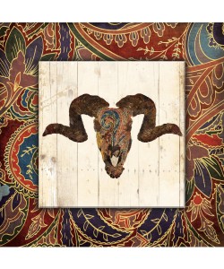 Jace Grey, PATTERNED SKULL I