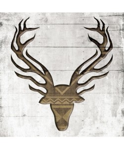 Jace Grey, WHITE WOOD DEER I