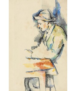 Paul Cézanne, Kartenspieler (Joueur de cartes). 1892-96