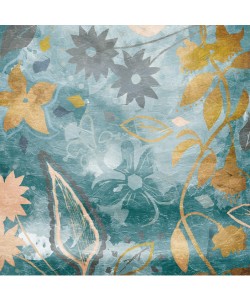 Jace Grey, GOLDEN TRAL FLORALS I