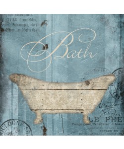 Jace Grey, BATHROOM GREY BLUES I