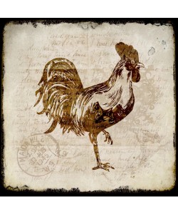 Kimberly Allen, VINTAGE ROOSTER SQUARE I
