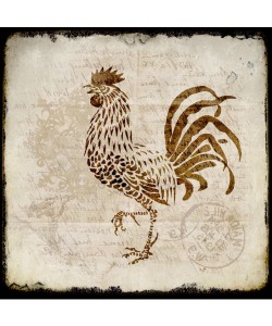 Kimberly Allen, VINTAGE ROOSTER SQUARE II