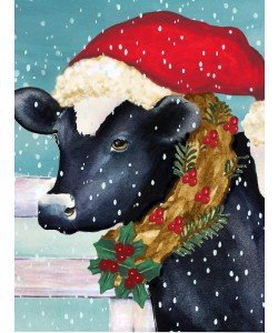 Laurie Korsgaden, CHIRSTMAS COW