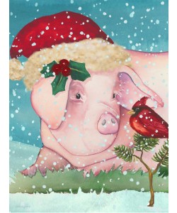 Laurie Korsgaden, CHRISTMAS PIG