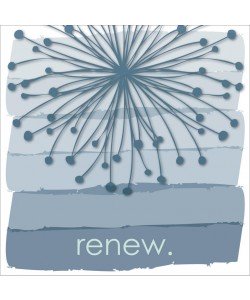 Melody Hogan, TRANQUIL SQUARES GRAY II