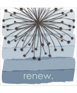 Melody Hogan, TRANQUIL SQUARES BROWN II