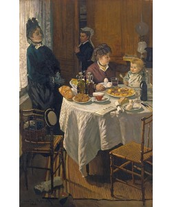Claude Monet, Das Mittagessen (Le Déjeuner). 1868