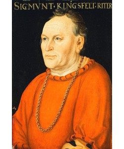 LUCAS CRANACH Der Ältere, Porträt von Sigmunt Kingsfelt.