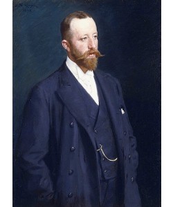 PEDER SEVERIN KROYER, Porträt eines Herren. 1898