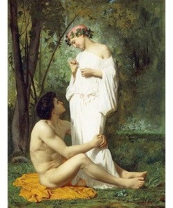 William Adolphe Bouguereau, Idylle. 1851-52