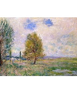 Alfred Sisley, Felder bei Veneux-Nadon. 1881