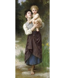 William Adolphe Bouguereau, Bruder und Schwester (Frère et s?ur). 1887