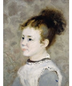 Pierre-Auguste Renoir, Porträt von Jeanne Sisley. 1875