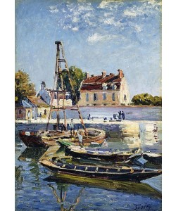 Alfred Sisley, Die Barken. 1885