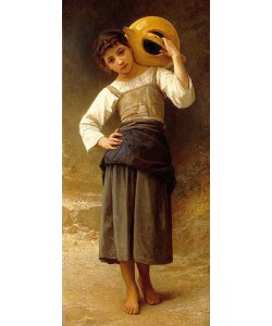 William Adolphe Bouguereau, Mädchen mit Wasserkrug.