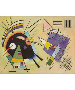 Wassily Kandinsky, Schwarz und Violett. 1923.