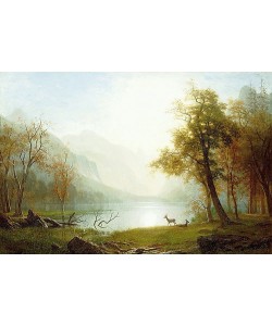 Albert Bierstadt, Tal im King's Canyon.