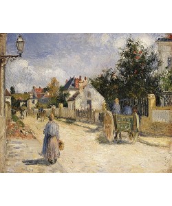 Camille Pissarro, Eine Straße in Pontoise. 1879