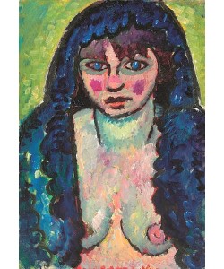 Alexej von Jawlensky, Frauenbildnis. Um 1912