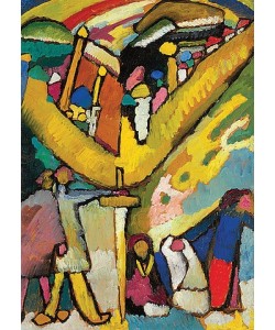 Wassily Kandinsky, Studie für Improvisation 8. 1909