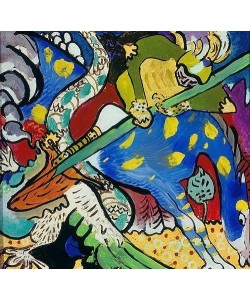 Wassily Kandinsky, Der Hl. Georg im Kampf mit dem Drachen I. 1911