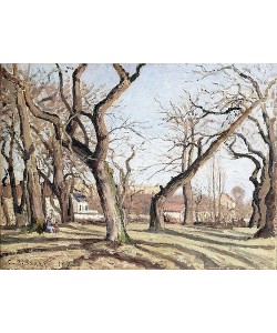 Camille Pissarro, Kastanienbäume in Louveciennes (Bois de Châtaigniers à Louveciennes). 1872