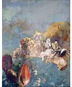 Odilon Redon, Der heilige Georg mit dem Drachen. 1909-10