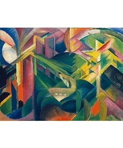 Franz Marc, Reh im Klostergarten