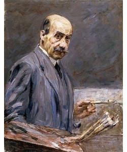 Max Liebermann, Selbstbildnis. 1911/12.