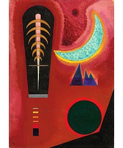 Wassily Kandinsky, Loses im Rot. 1925