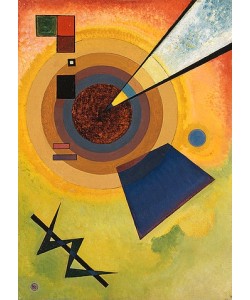 Wassily Kandinsky, Grün und Rot. 1925