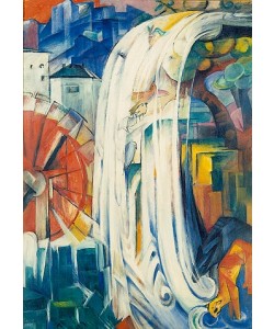 Franz Marc, Die verzauberte Mühle. 1913