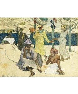 Paul Gauguin, Zikaden und Ameisen (Les Cigales et les fourmis - Souvenir de la Martinique). 1889