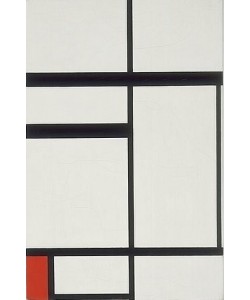 Piet Mondrian, Komposition mit Rot, Schwarz und Weiß. 1931