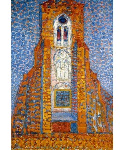 Piet Mondrian, Die Kirche von Zoutelande. 1910