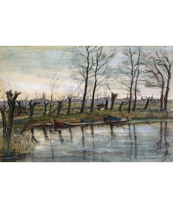 Piet Mondrian, Bauer auf der Rückkehr vom Feld. Um 1900