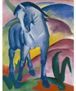 Franz Marc, Blaues Pferd I., 1911.