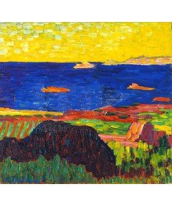 Alexej von Jawlensky, Küste bei Carantec. 1905/06.