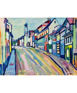 Wassily Kandinsky, Murnau - Untermarkt. 1908