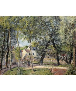 Camille Pissarro, Landschaft bei Osny in der Nähe einer Tränke (Paysage à Osny près de l'Abreuvoir). 1883