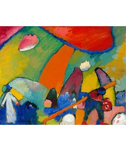 Wassily Kandinsky, Strandszene. 1909